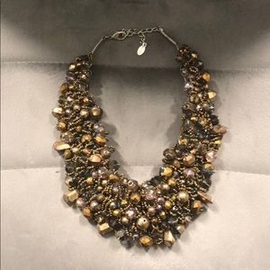 ALDO golden, neutral tones necklace